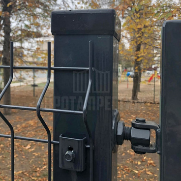 Недорогая односторонняя сетчатая калитка КЛ-102 - фото 3