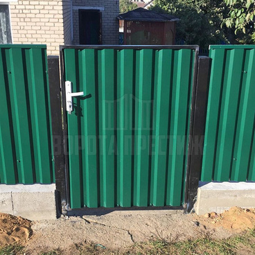 Калитка из профлиста для дачи КЛ-257
