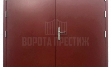 Двухстворчатые распашные механические  ворота ГР-366