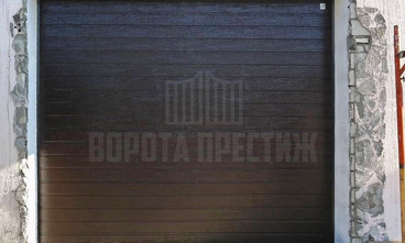Автоматические секционные ворота для гаража Alutech ГР-274
