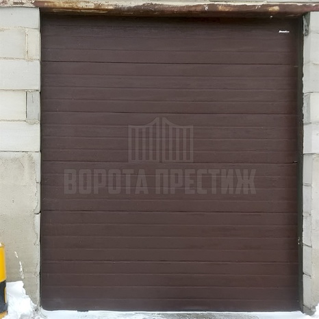 Секционные автоматические ворота для гаража Doorhan ГР-247