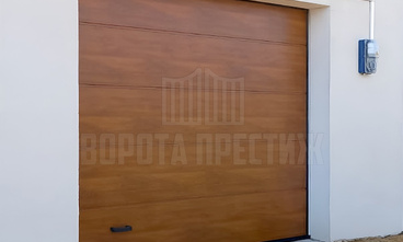 Автоматические секционные гаражные ворота ГР-241