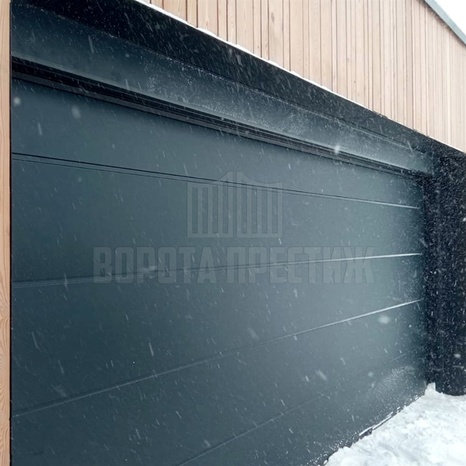 Стальные автоматические ворота для гаража ГР-275 - фото 2