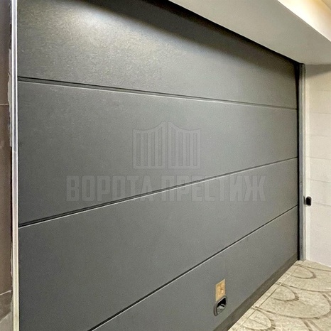 Стальные автоматические ворота для гаража ГР-293 - фото 2