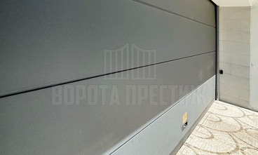 Стальные автоматические ворота для гаража ГР-293 - фото 4