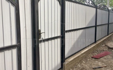 калитка из профлиста