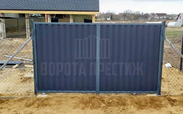 маленькие распашные ворота