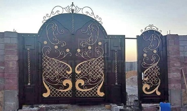 надежные распашные ворота